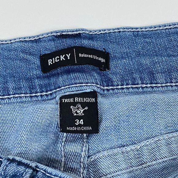 True Religion Ricky Relaxed Straight (mens 34x32) - Picture 5 of 5